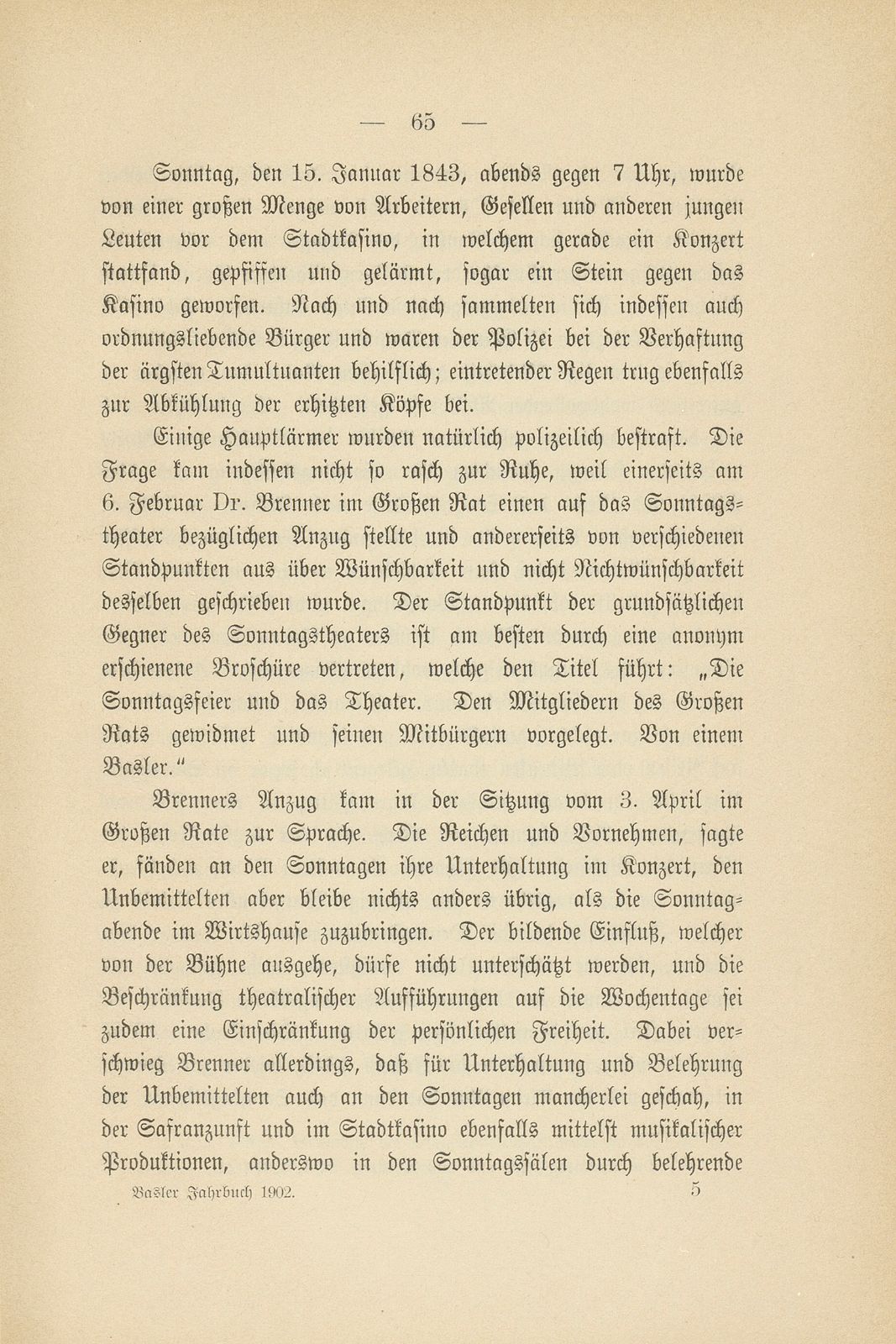 Basel zur Zeit der Freischarenzüge und des Sonderbunds – Seite 21