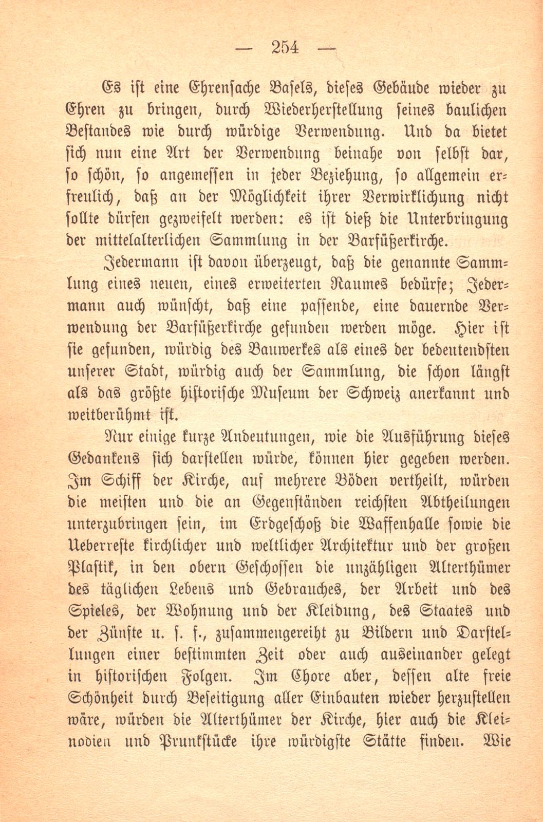 Die Erhaltung vaterländischer Alterthümer in Basel – Seite 30