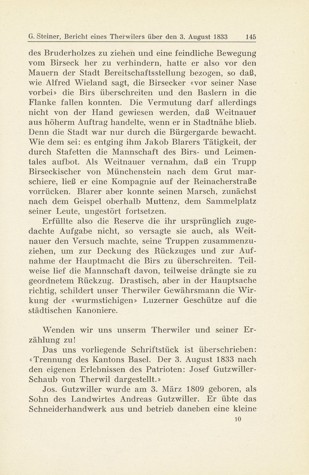 Bericht eines Therwilers über den 3. August 1833 [J. Gutzwiller-Schaub] – Seite 5