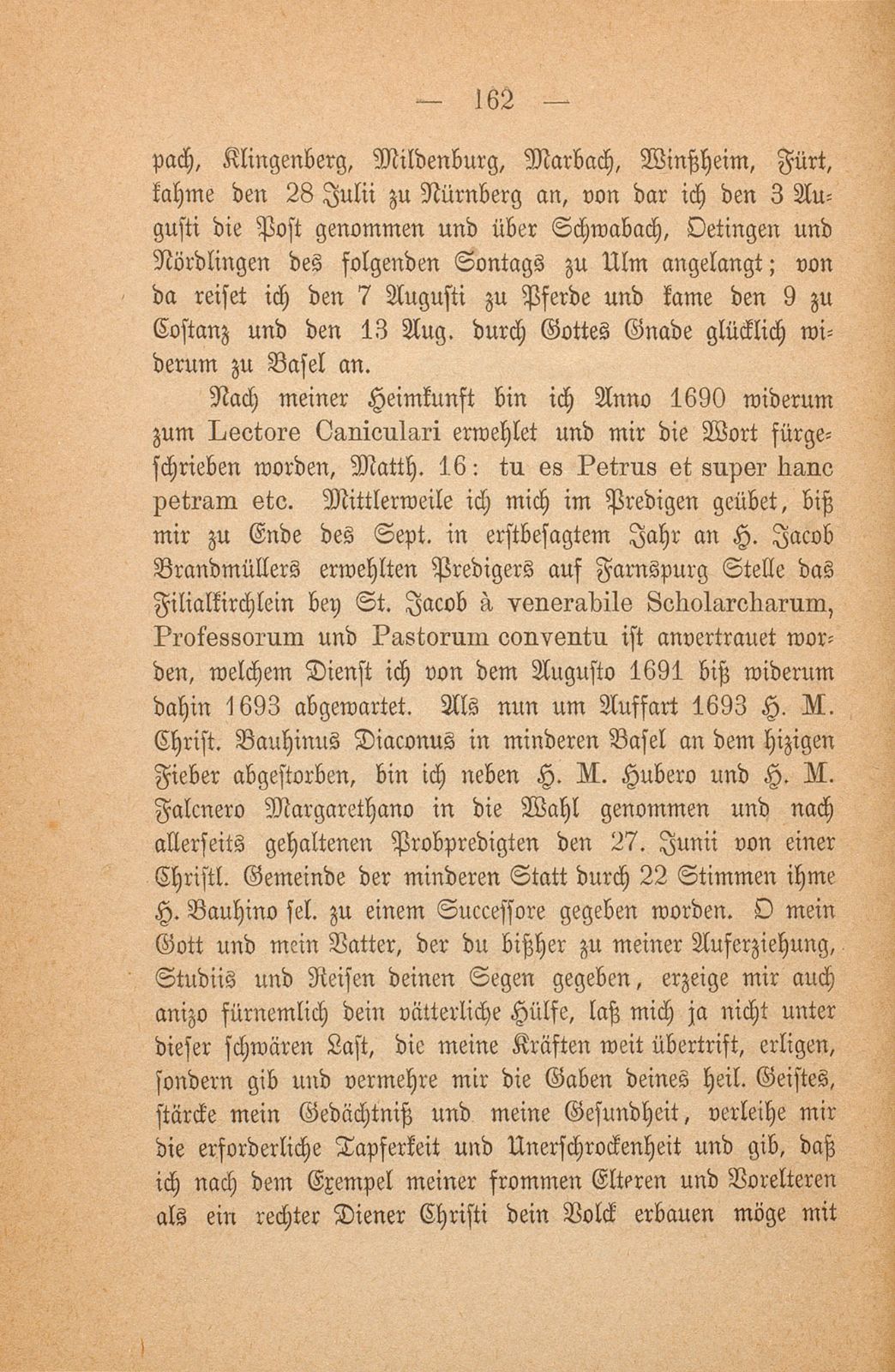 Aus einem baslerischen Stammbuch, XVII. Jahrhundert – Seite 26