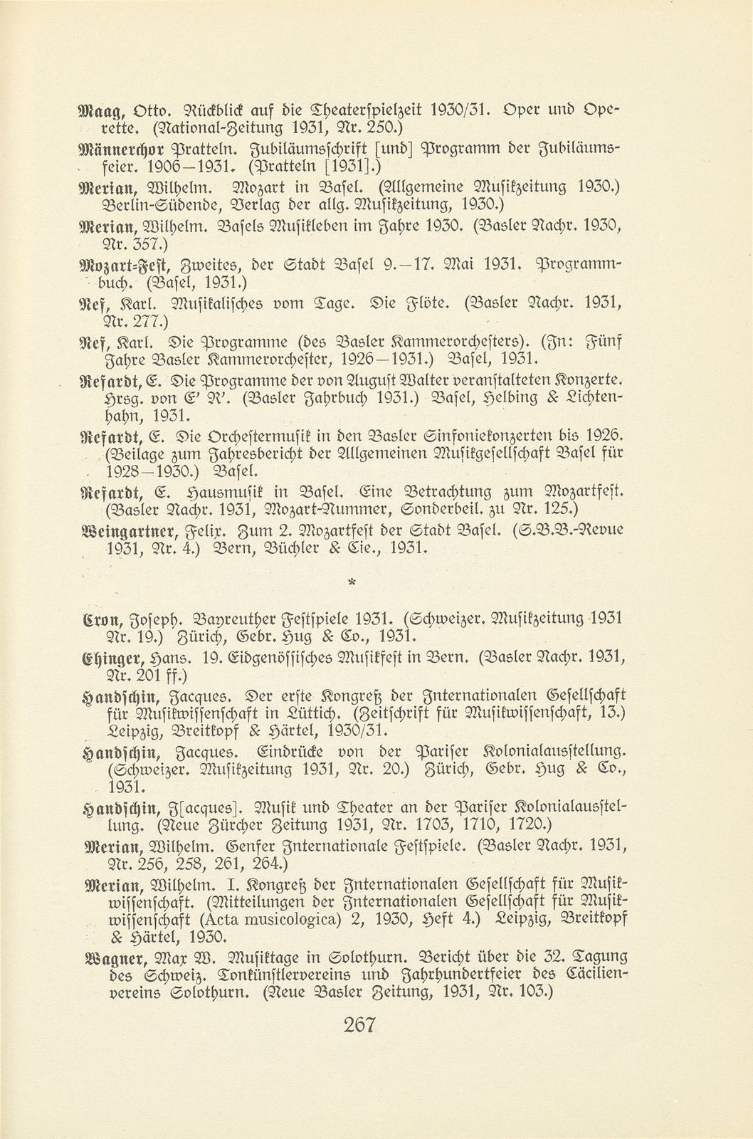 Basler Bibliographie 1931 – Seite 25