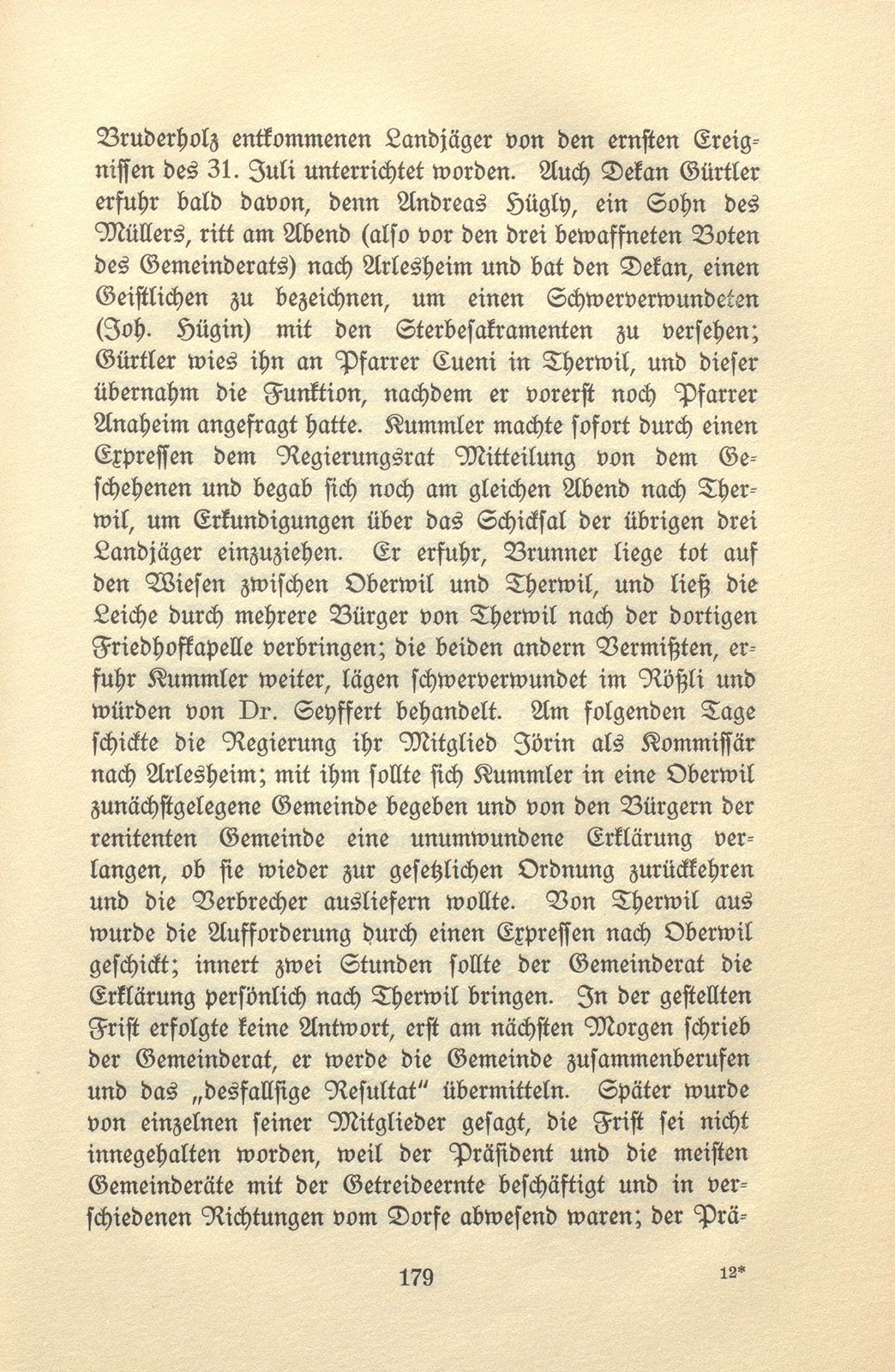 Ein kirchlicher Streit im Birseck vor achtzig Jahren – Seite 64