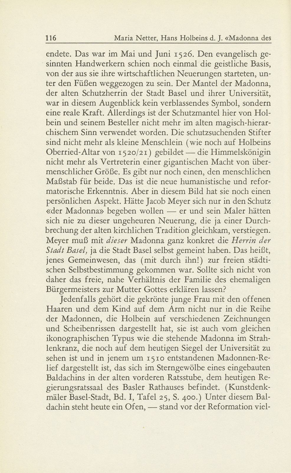 Hans Holbein d. J. ‹Madonna des Bürgermeisters Jacob Meyer zum Hasen› und ihre Geheimnisse – Seite 8