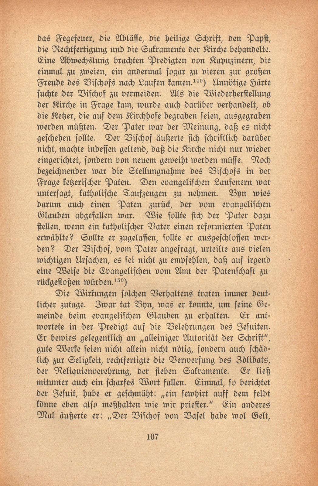 Die Gegenreformation im baslerisch-bischöflichen Laufen – Seite 17