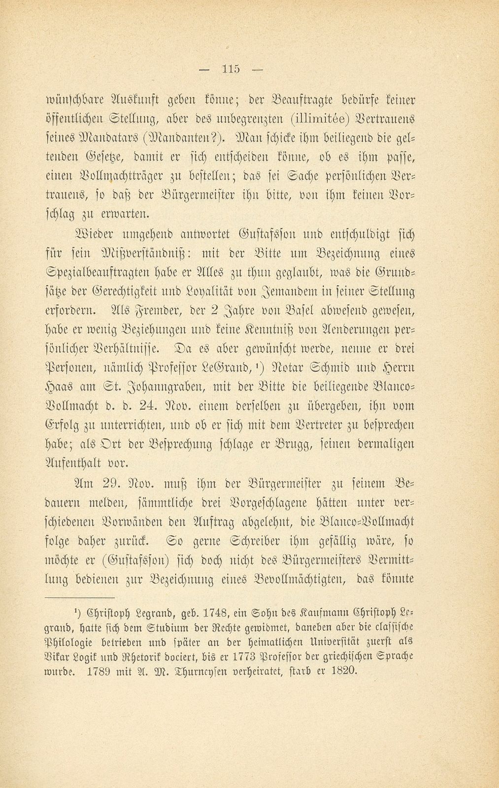 Der Schwedenkönig wird Basler-Bürger – Seite 3