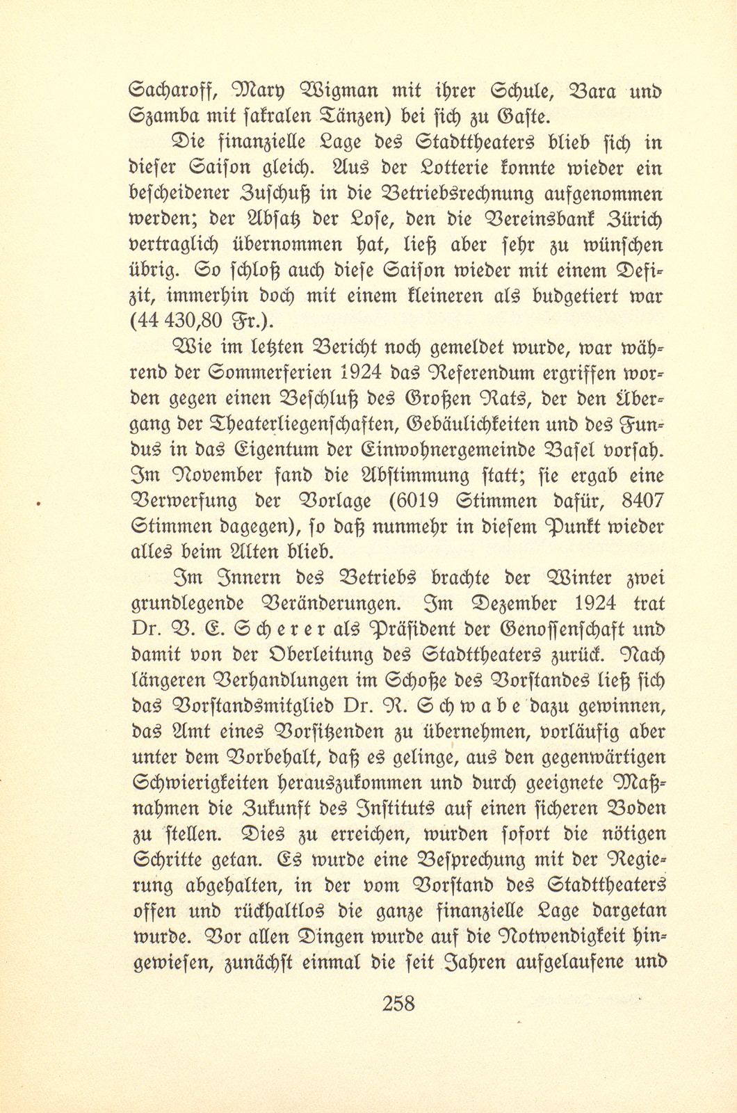 Das künstlerische Leben in Basel vom 1. Oktober 1924 bis 30. September 1925 – Seite 6