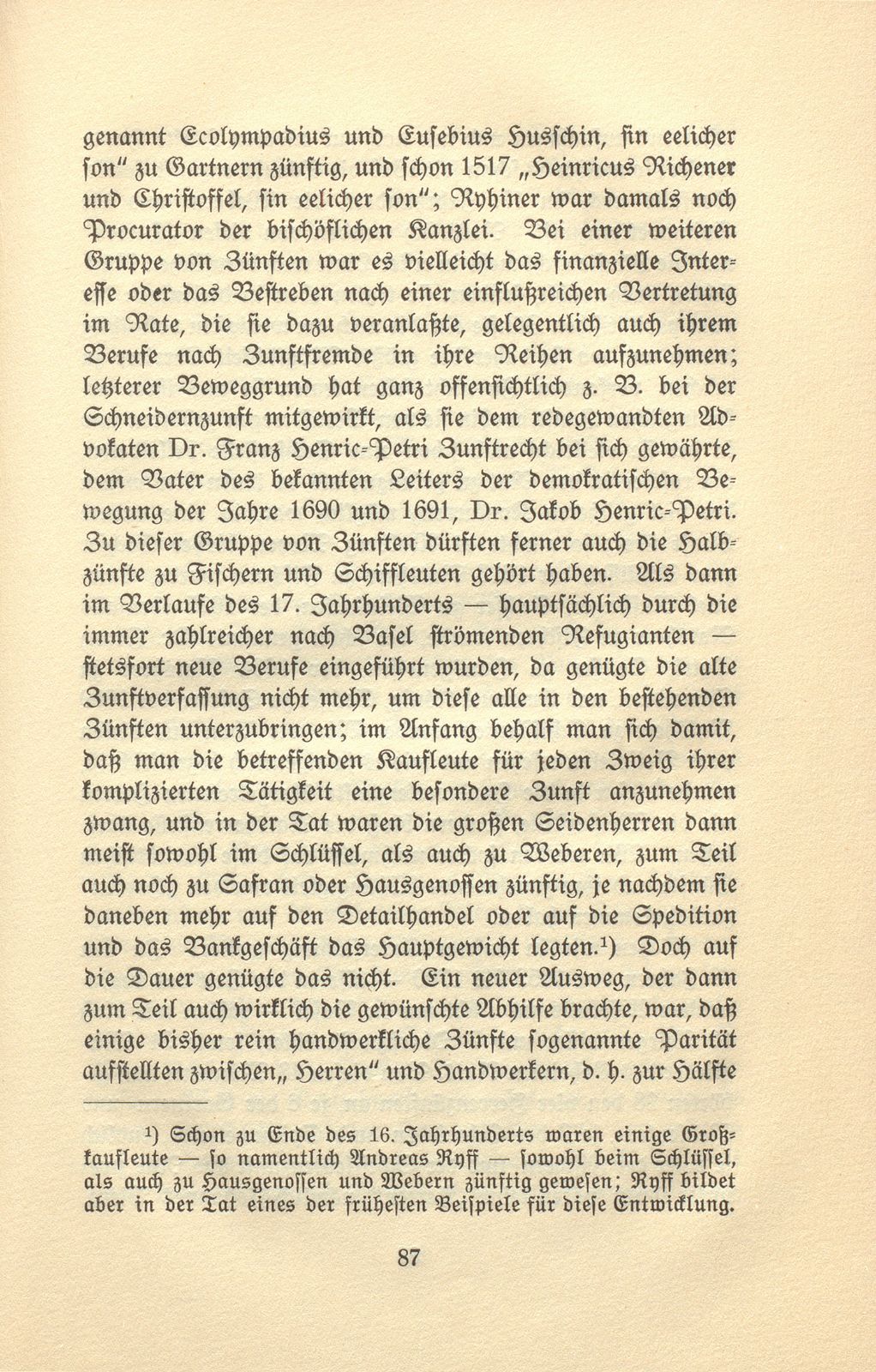 Stände und Verfassung in Basel vom 16. bis 18. Jahrhundert – Seite 18