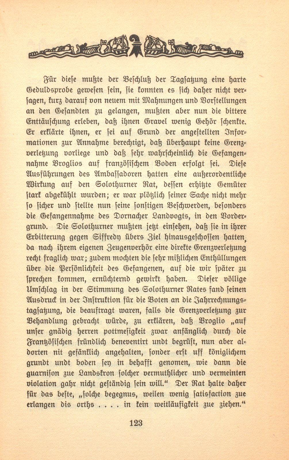 Der Aufenthalt des Conte di Broglio zu Basel – Seite 11