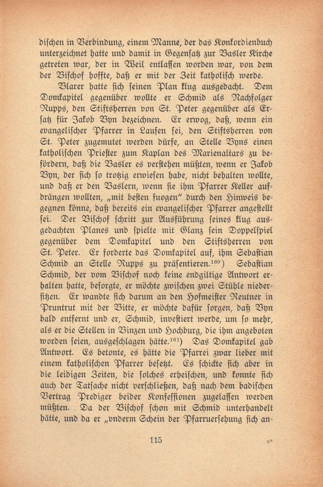 Die Gegenreformation im baslerisch-bischöflichen Laufen – Seite 25