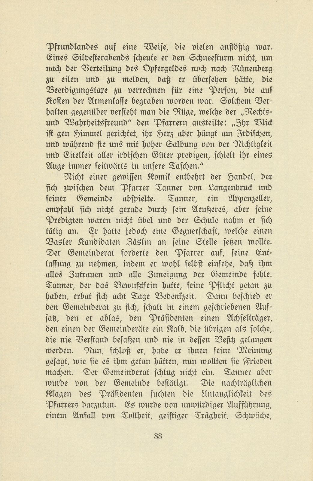 Die Pfarrer im Baselbiet in der Zeit der Trennung von Basel-Stadt – Seite 32