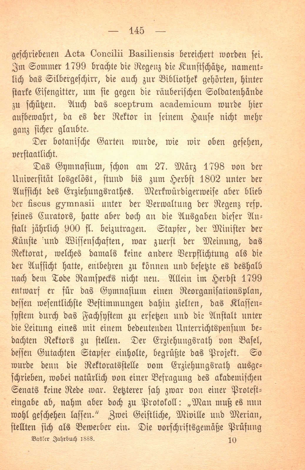 Die Basler Hochschule während der Helvetik 1798-1803 – Seite 29