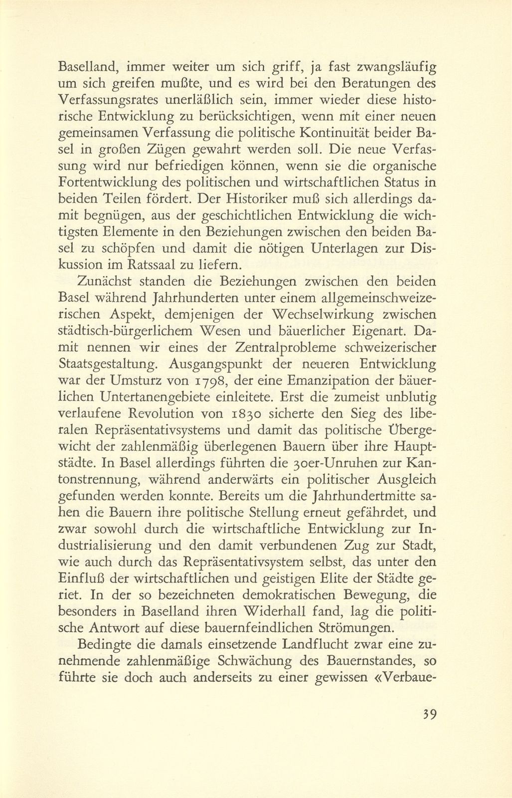 Die Wiedervereinigungsfrage vor dem Basler Verfassungsrat – Seite 6