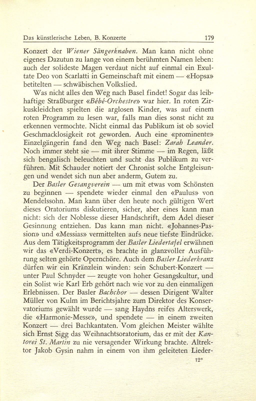 Das künstlerische Leben in Basel vom 1. Oktober 1947 bis 30. September 1948 – Seite 6