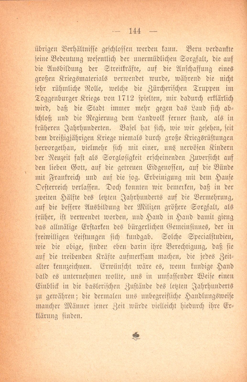 Über das baslerische Militärwesen in den letzten Jahrhunderten – Seite 66