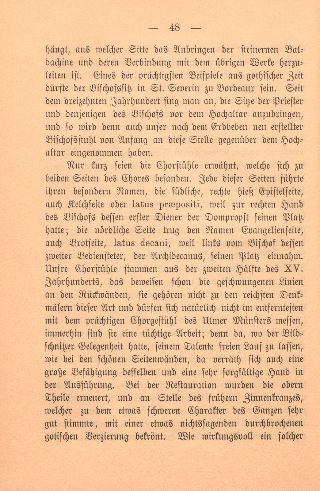 Eine Charwoche im alten Basler Münster – Seite 8