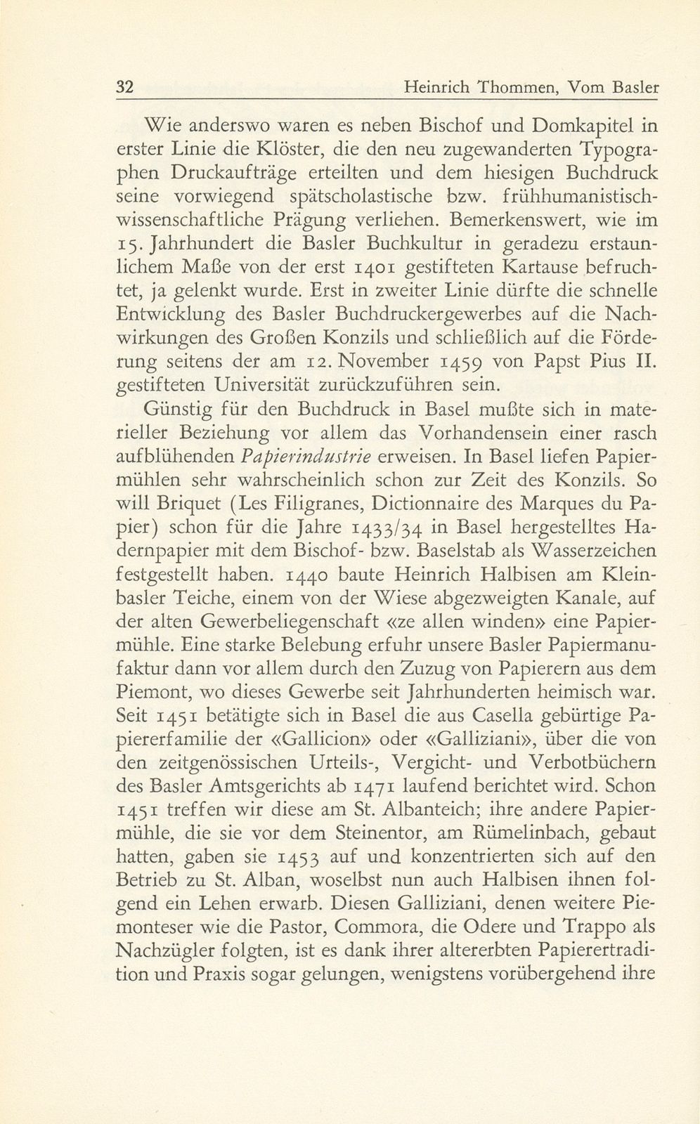 Vom Basler Buchdruck des 15. Jahrhunderts – Seite 3