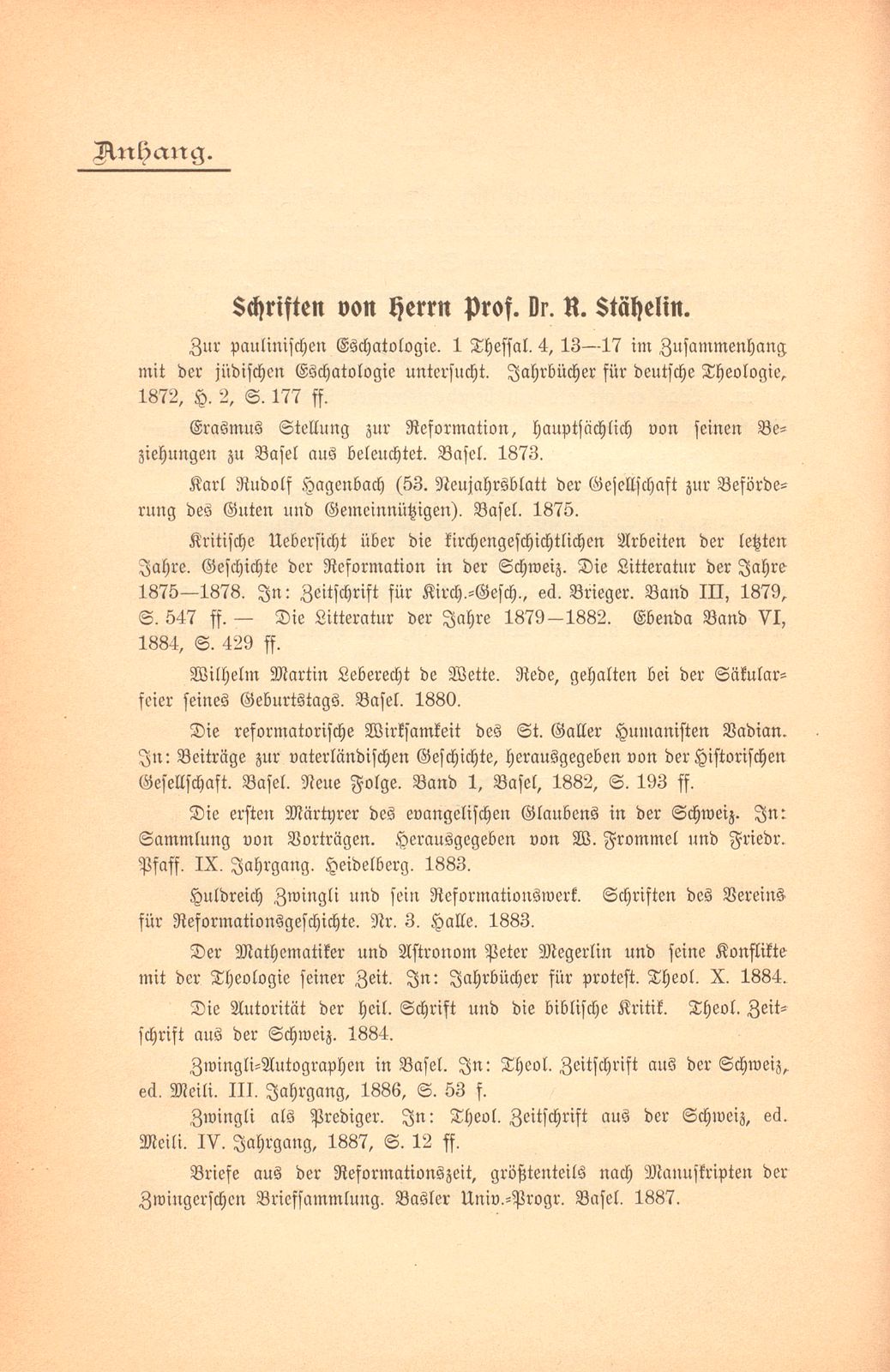 Professor Rudolf Stähelin – Seite 81