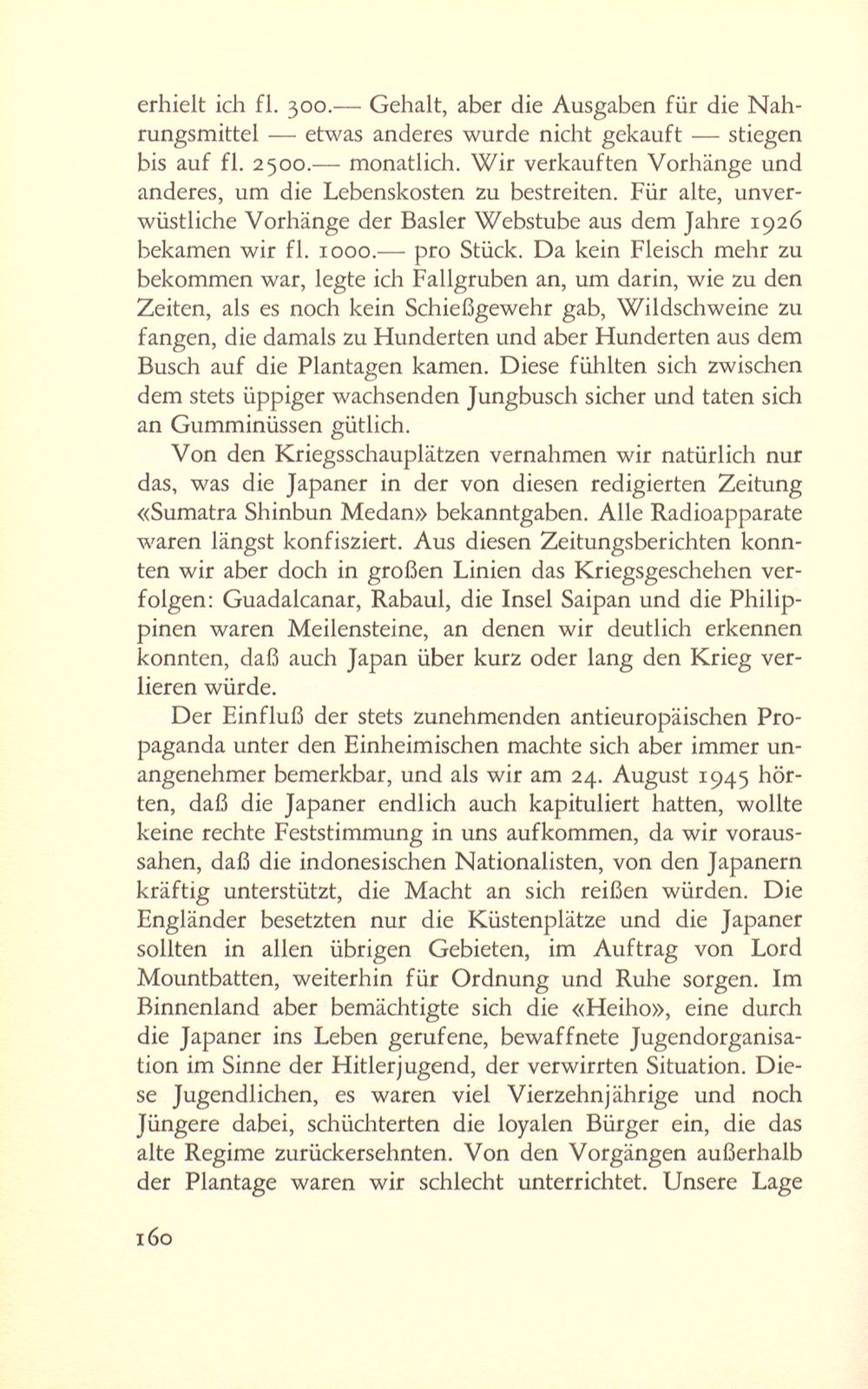 Erlebnisse in Sumatra vor und während der japanischen Besetzung – Seite 37