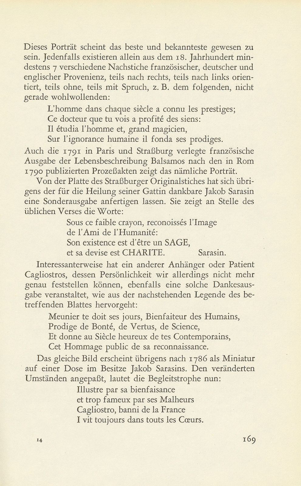 Cagliostro in den Augen seiner Zeitgenossen – Seite 16