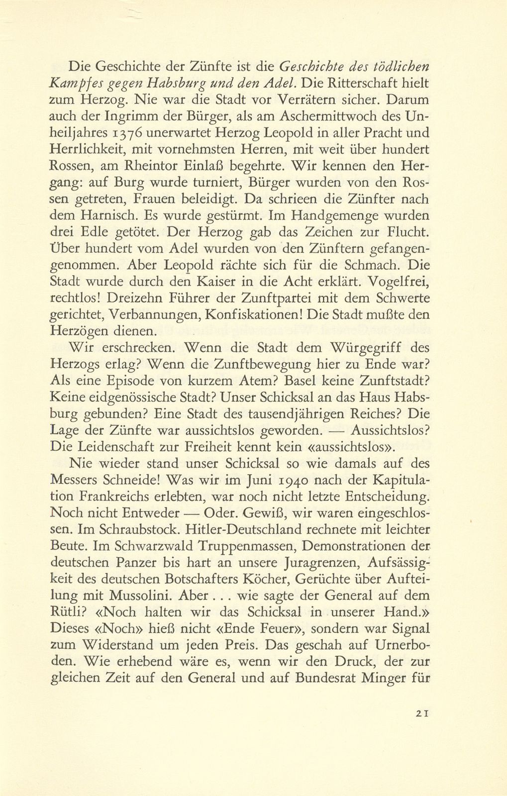 Siebenhundertjahrfeier der beiden Zünfte zum Goldenen Stern und zum Himmel – Seite 4