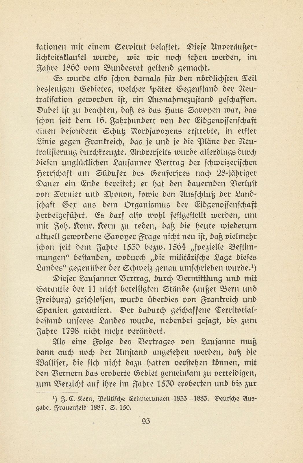 Zur Geschichte der Zonen von Gex und von Hochsavoyen – Seite 7