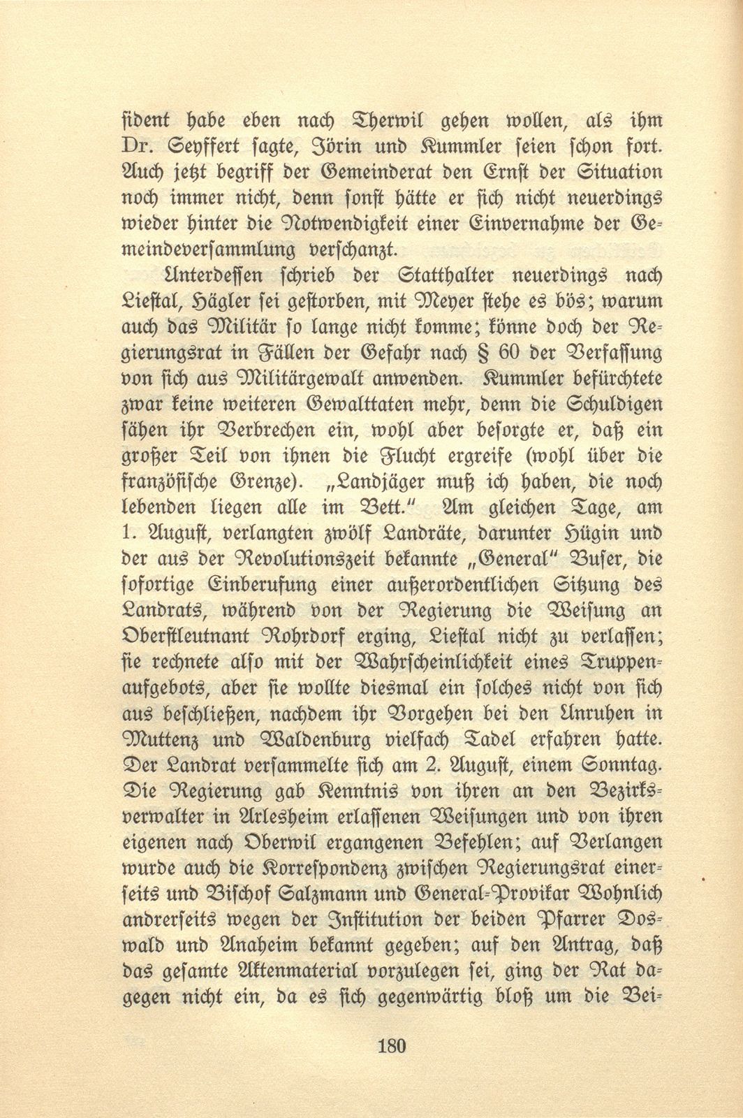 Ein kirchlicher Streit im Birseck vor achtzig Jahren – Seite 65