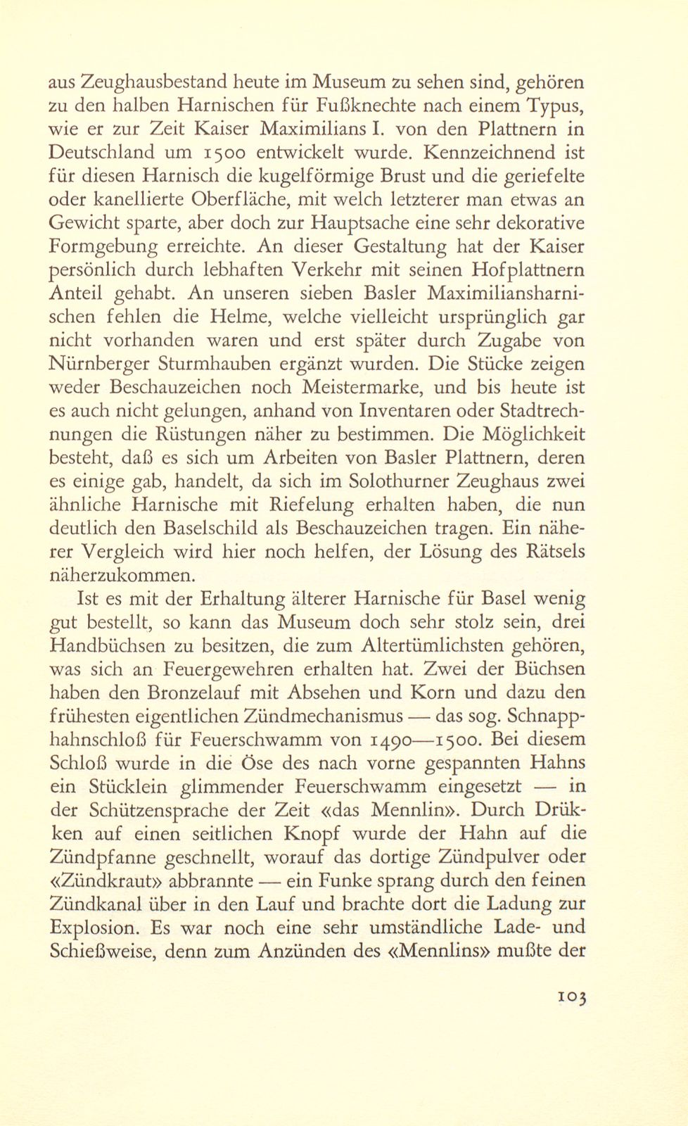 Die erhaltenen Waffenbestände des alten Basler Zeughauses – Seite 27