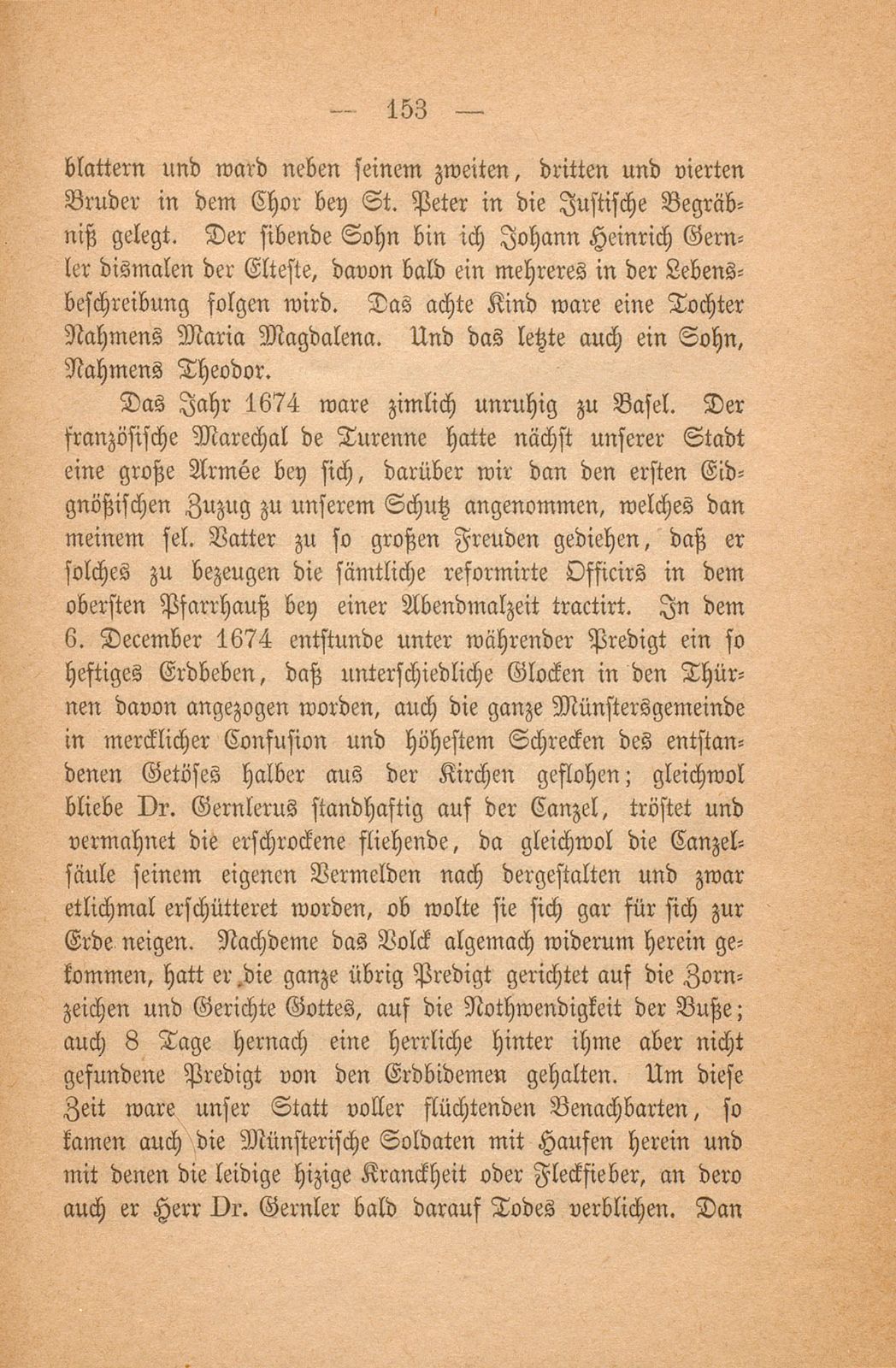 Aus einem baslerischen Stammbuch, XVII. Jahrhundert – Seite 17