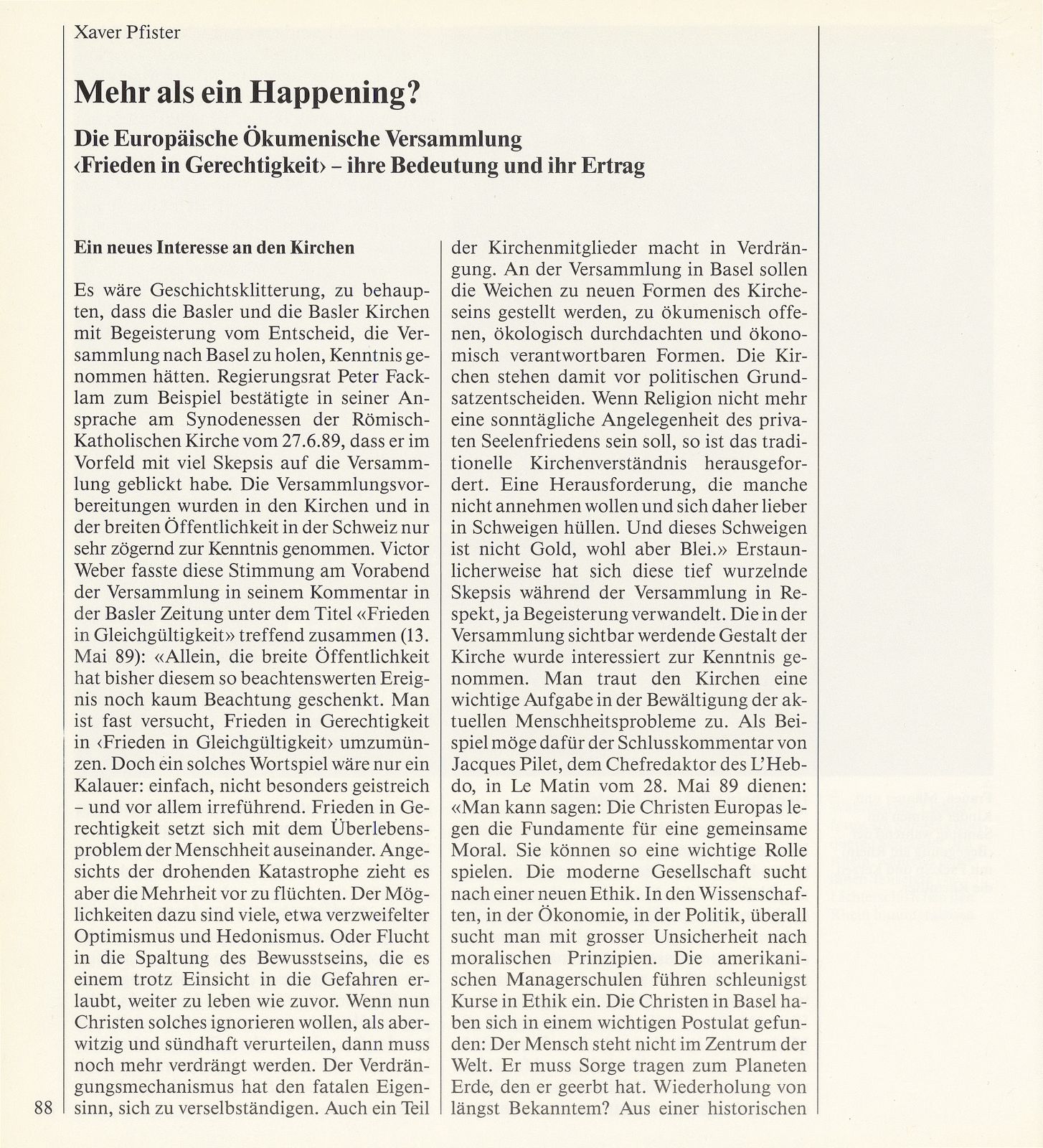 Mehr als ein Happening? – Seite 1