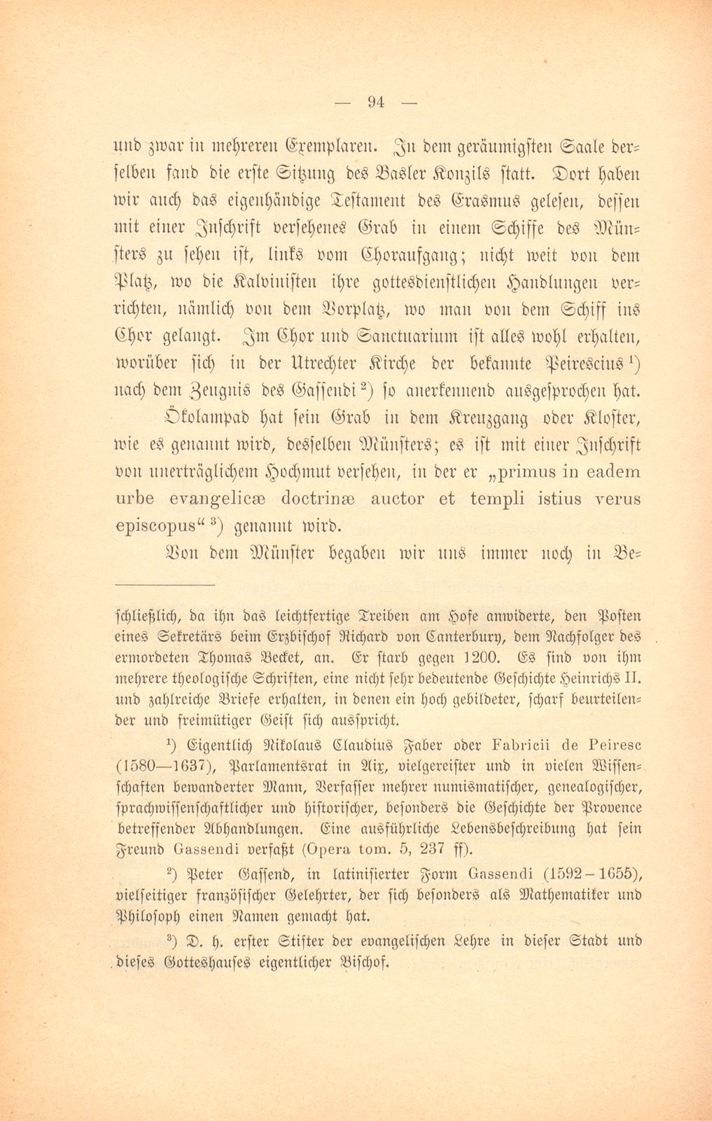 Ein französischer Mönch in Basel [Joh. Mabillon] – Seite 3