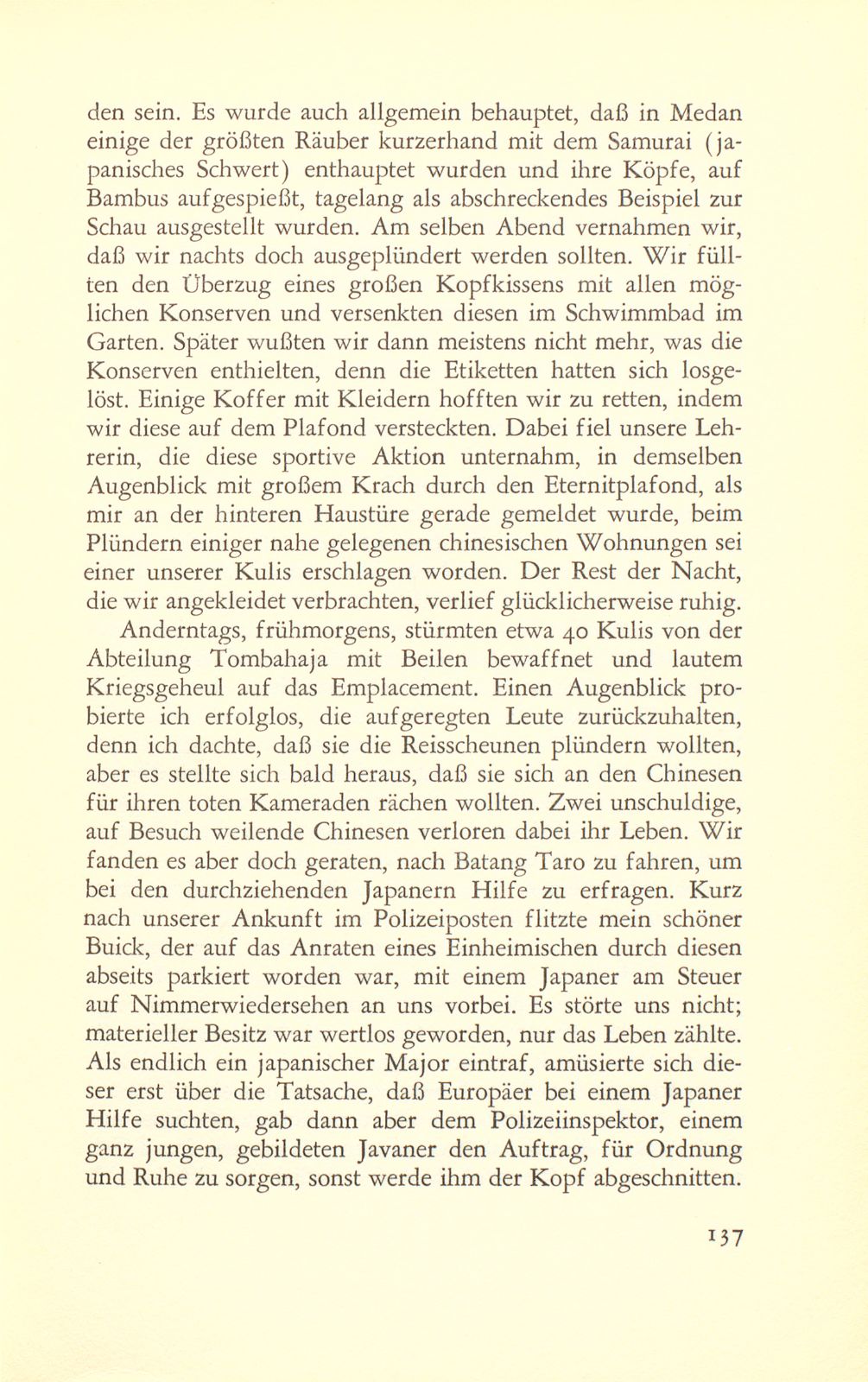 Erlebnisse in Sumatra vor und während der japanischen Besetzung – Seite 14