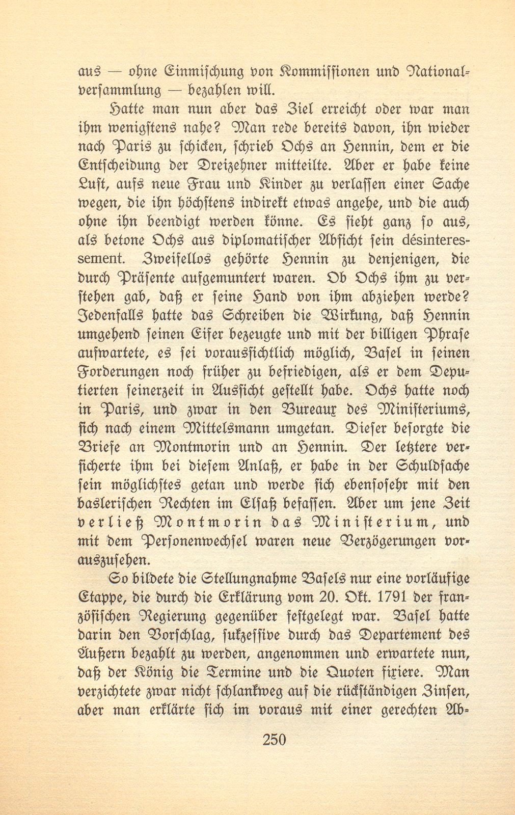 Die Mission des Stadtschreibers Ochs nach Paris 1791 – Seite 30