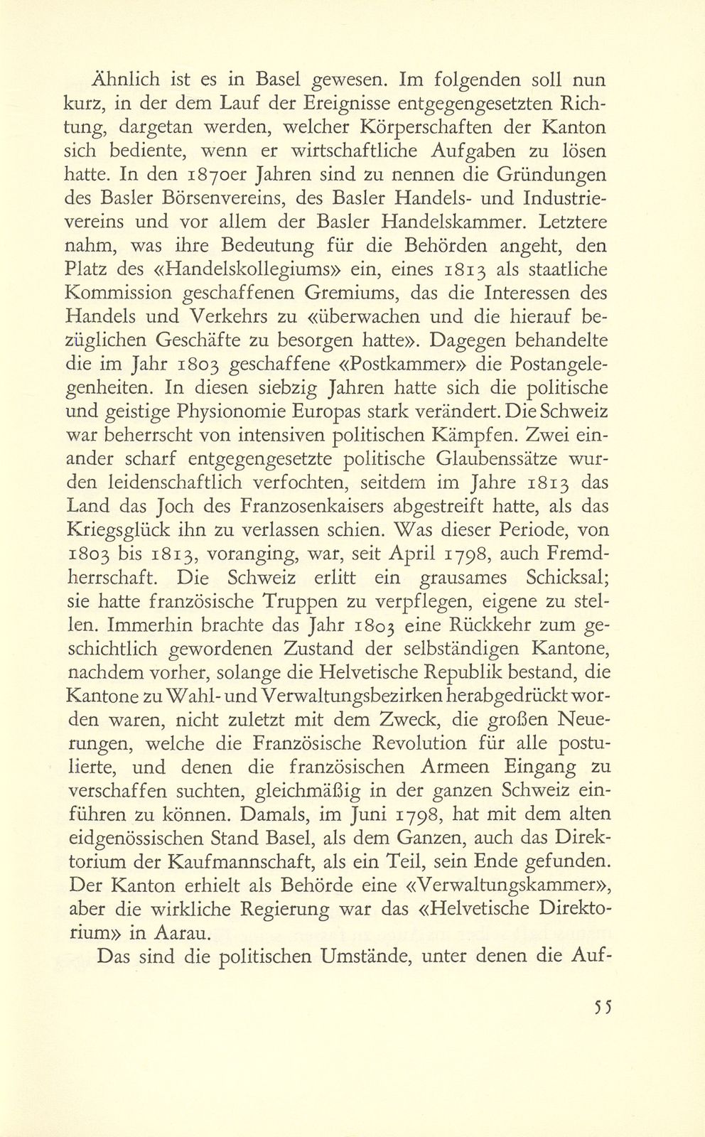 Das Direktorium der Kaufmannschaft zu Basel (1682-1798) – Seite 2