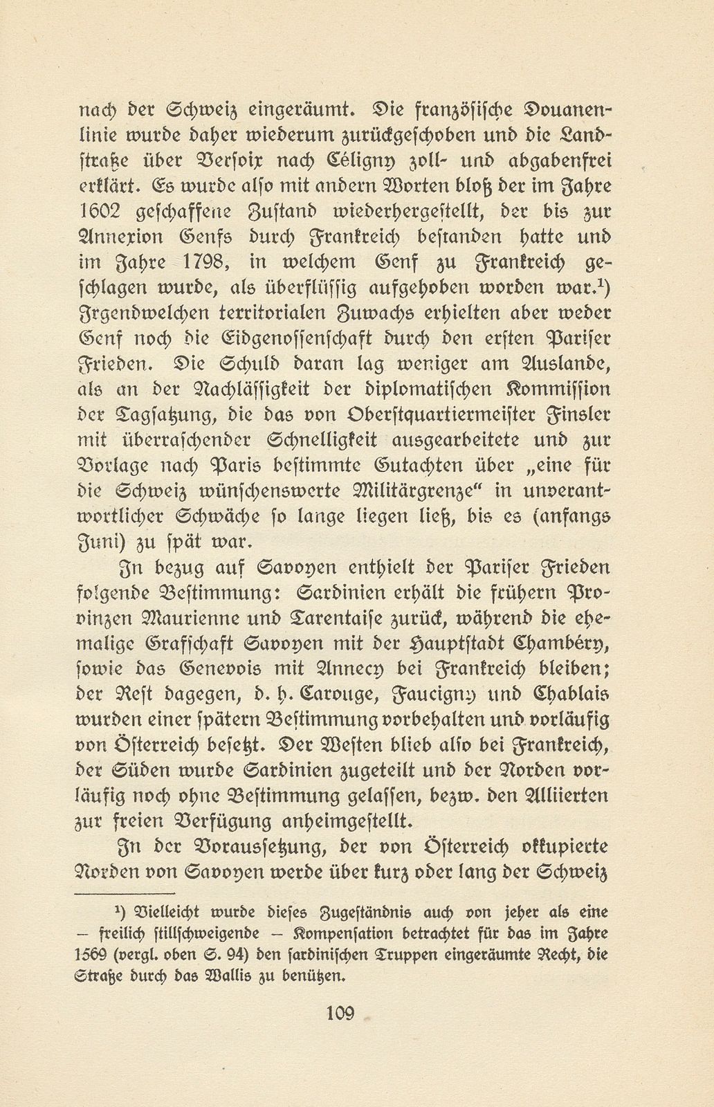 Zur Geschichte der Zonen von Gex und von Hochsavoyen – Seite 23