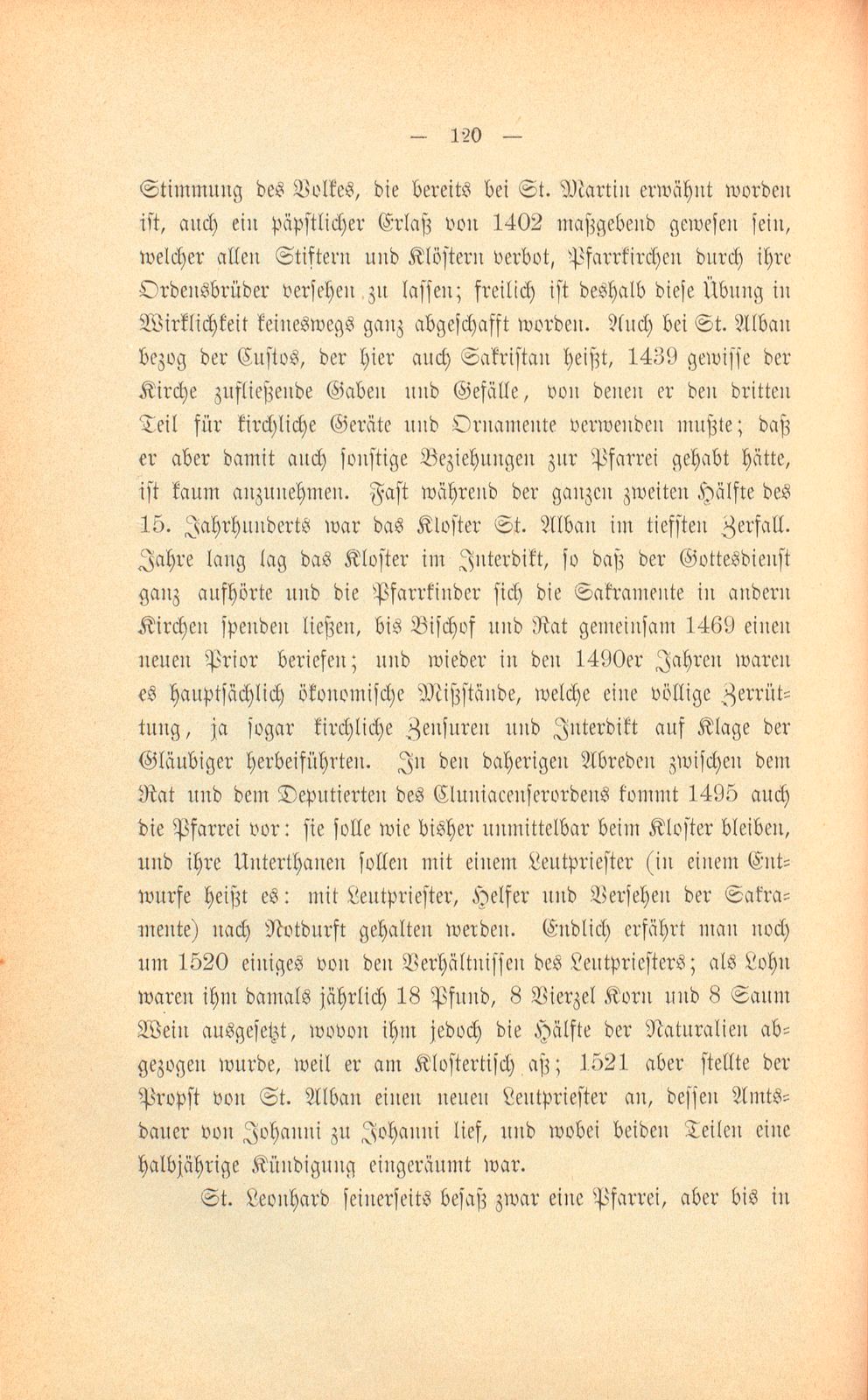 Die Kirchgemeinden Basels vor der Reformation – Seite 22