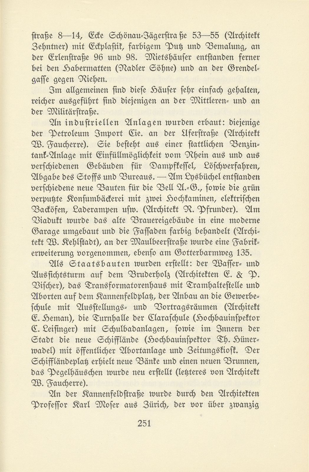 Das künstlerische Leben in Basel vom 1. Oktober 1925 bis 30. September 1926 – Seite 5