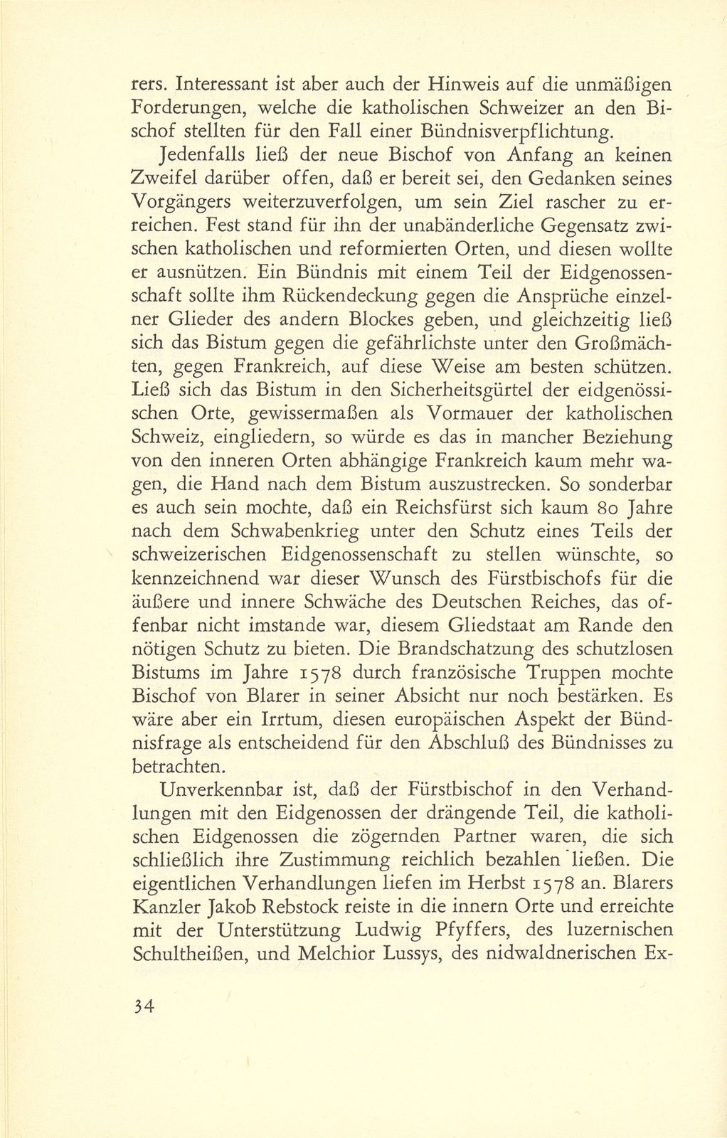 Das bischöflich-baslerische Bündnis von 1579 mit den sieben katholischen Orten – Seite 11