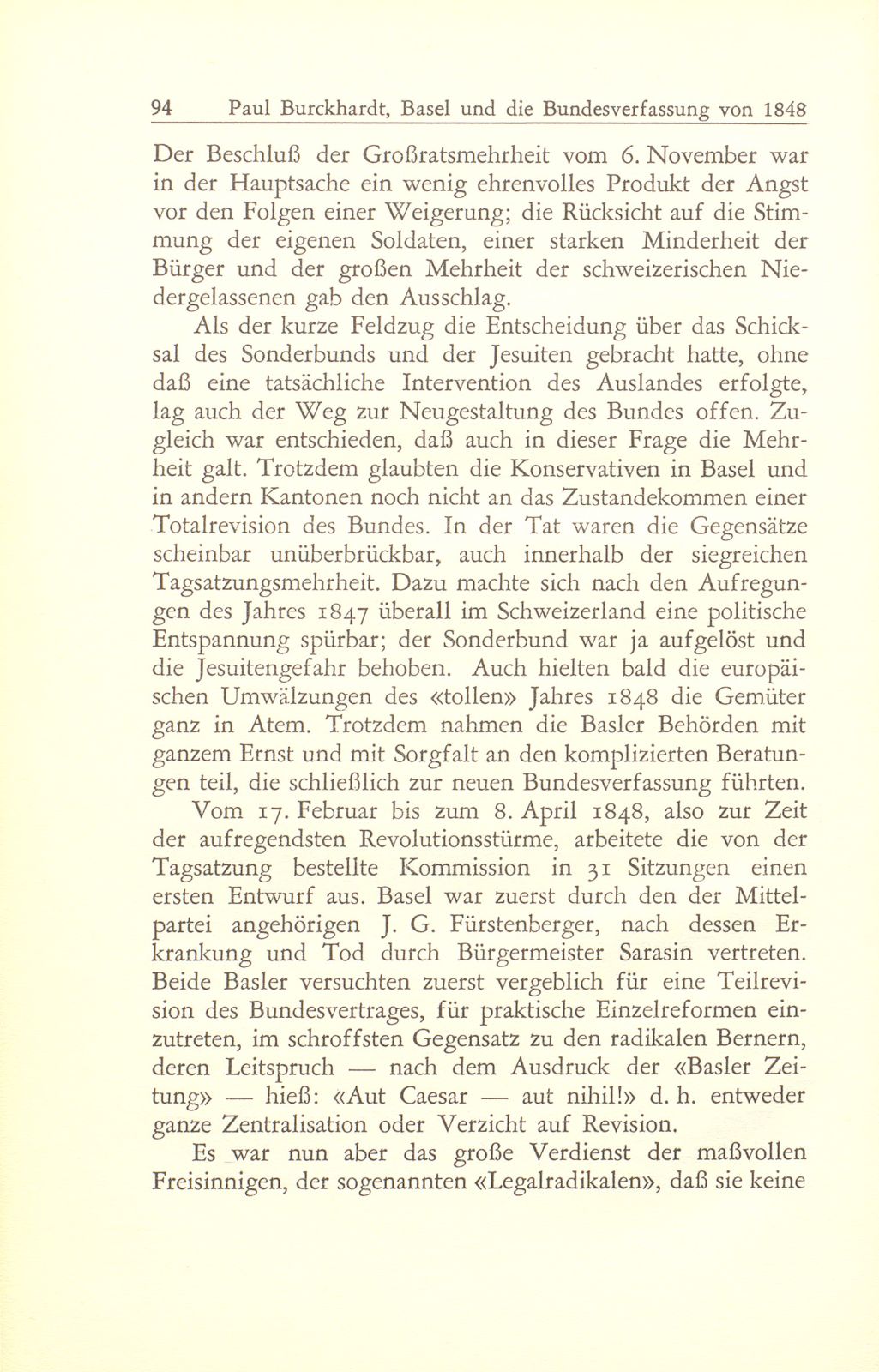 Basel und die Bundesverfassung von 1848 – Seite 4