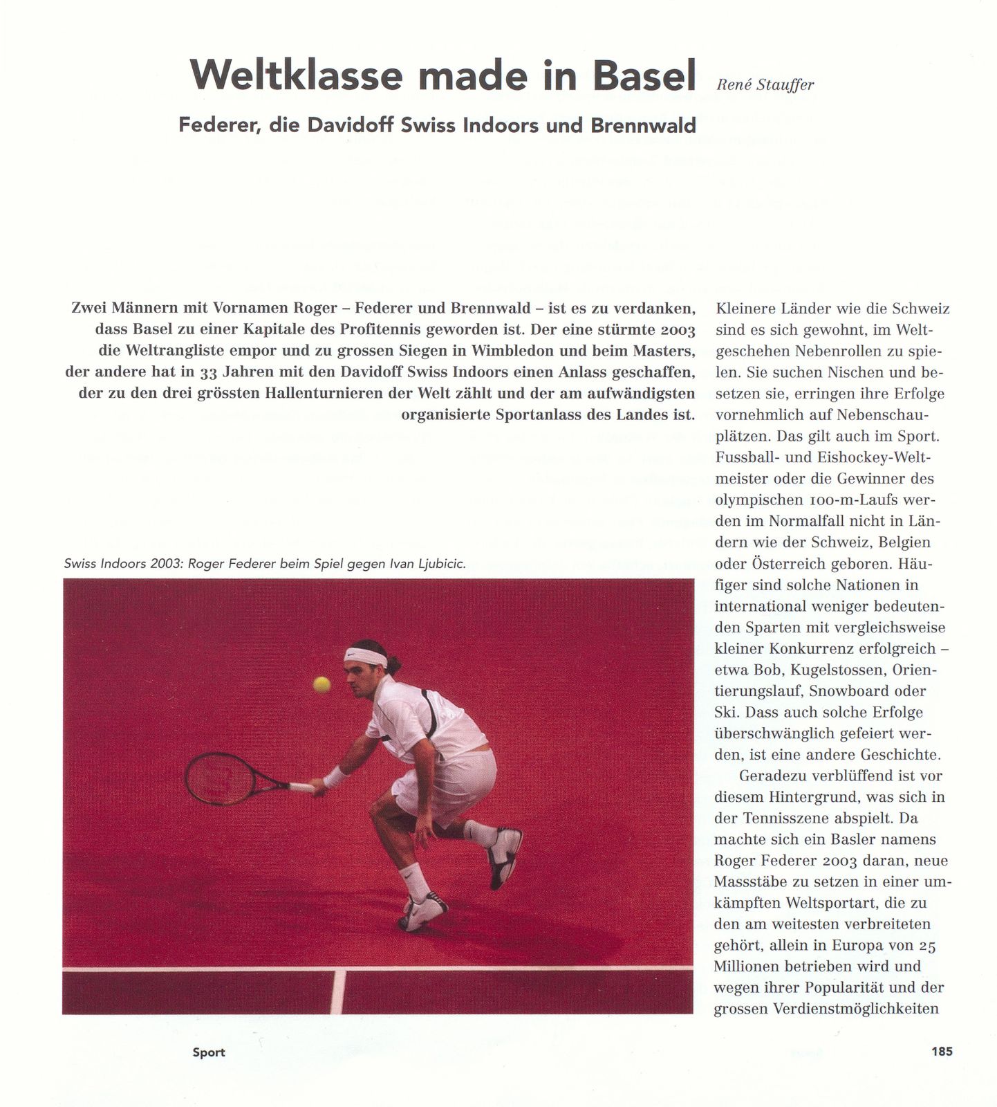 Weltklasse made in Basel – Seite 1