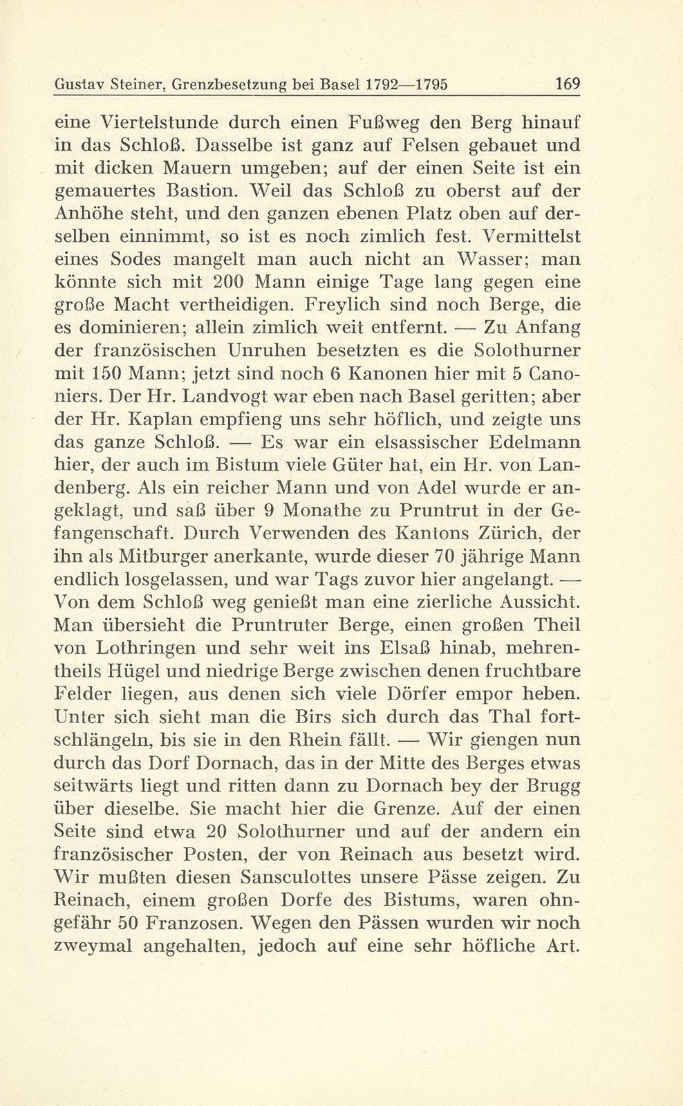 Grenzbesetzung bei Basel im Revolutionskrieg 1792-1795 – Seite 68