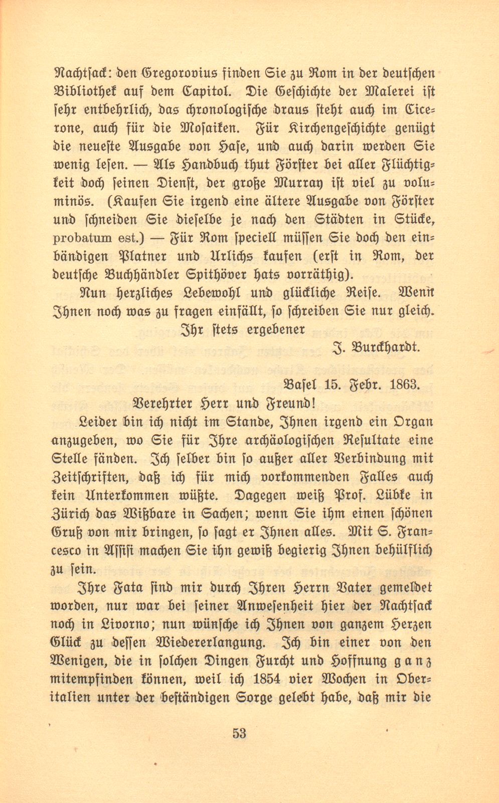 Briefe Jakob Burckhardts an Salomon Vögelin – Seite 11