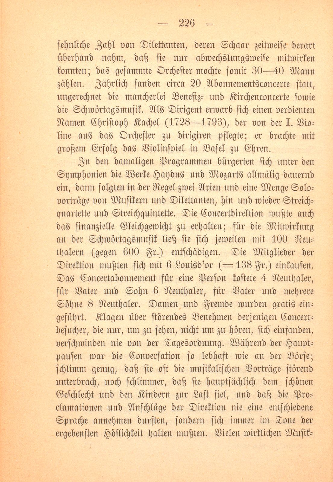 Basels Concertwesen im 18. und zu Anfang des 19. Jahrhunderts – Seite 46