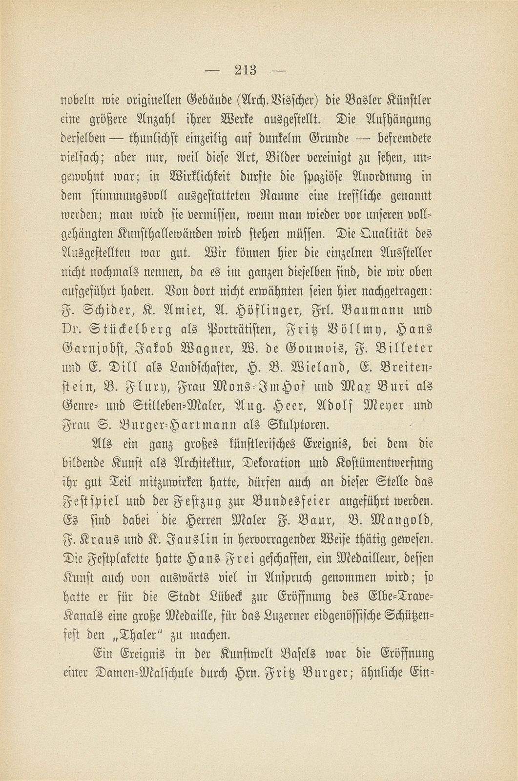 Das künstlerische Leben in Basel vom 1. November 1900 bis 31. Oktober 1901 – Seite 4