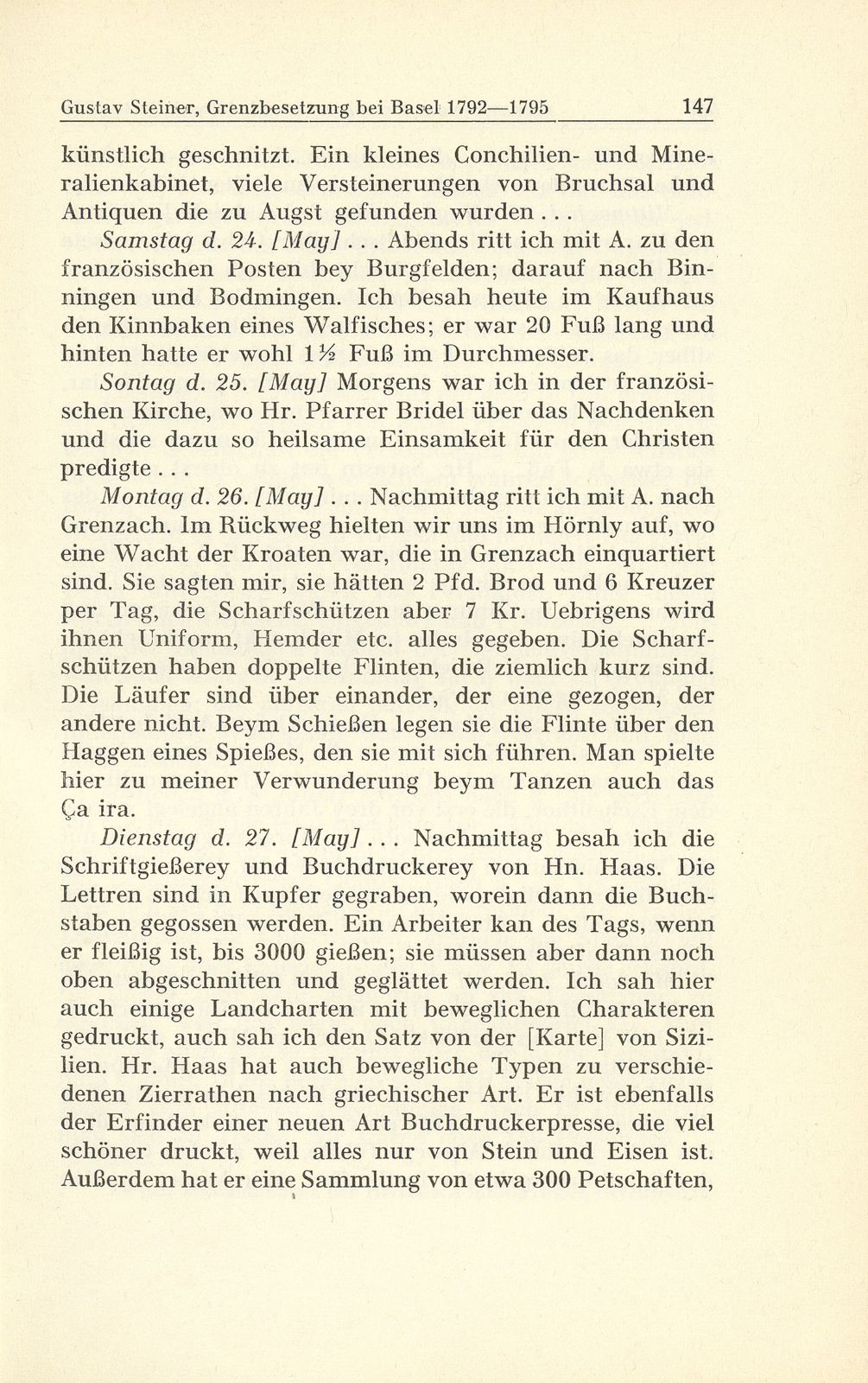 Grenzbesetzung bei Basel im Revolutionskrieg 1792-1795 – Seite 46