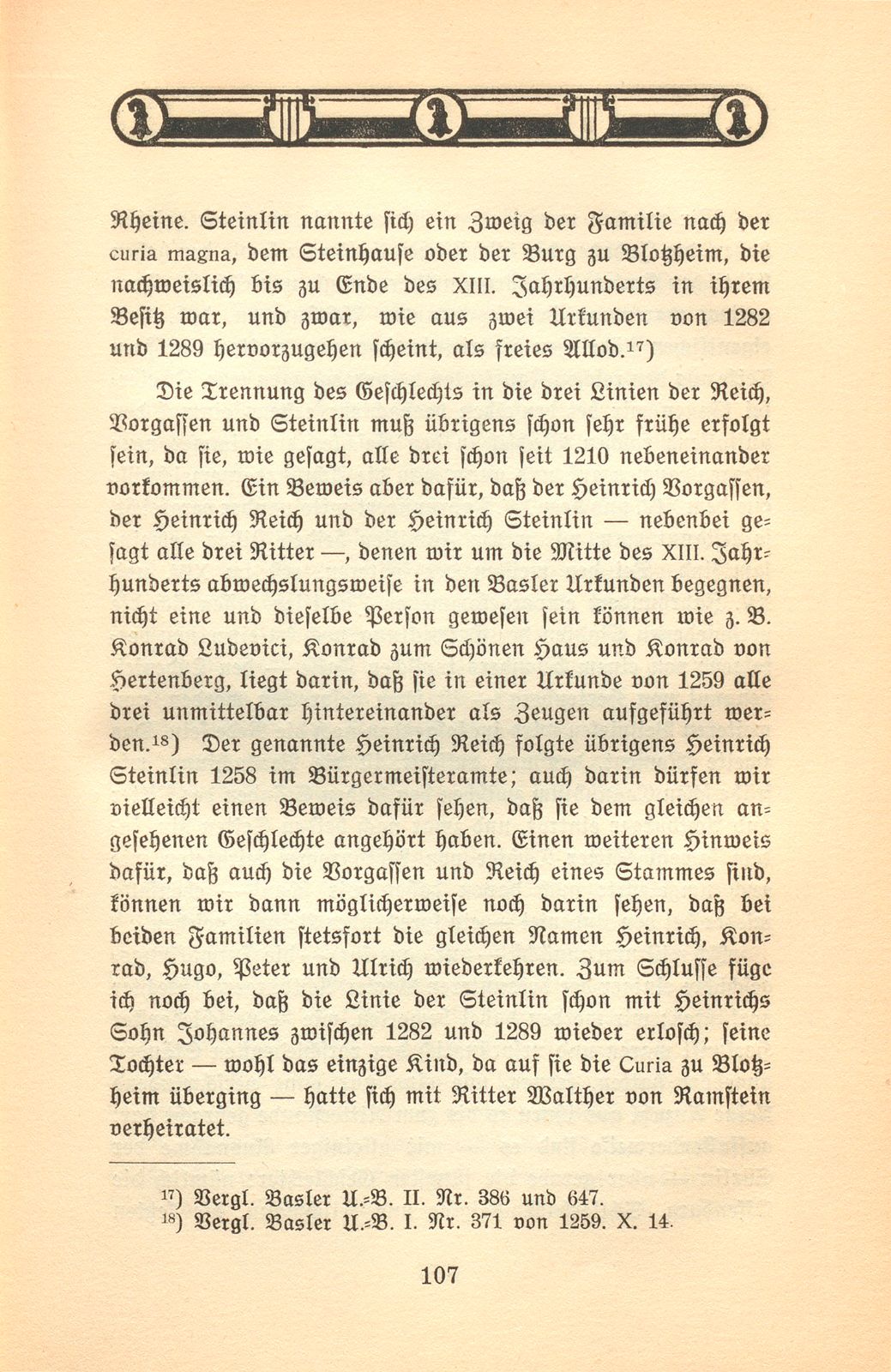 Herkunft und Stellung von Adel und Patriziat zu Basel im XIII. bis XV. Jahrhundert – Seite 16