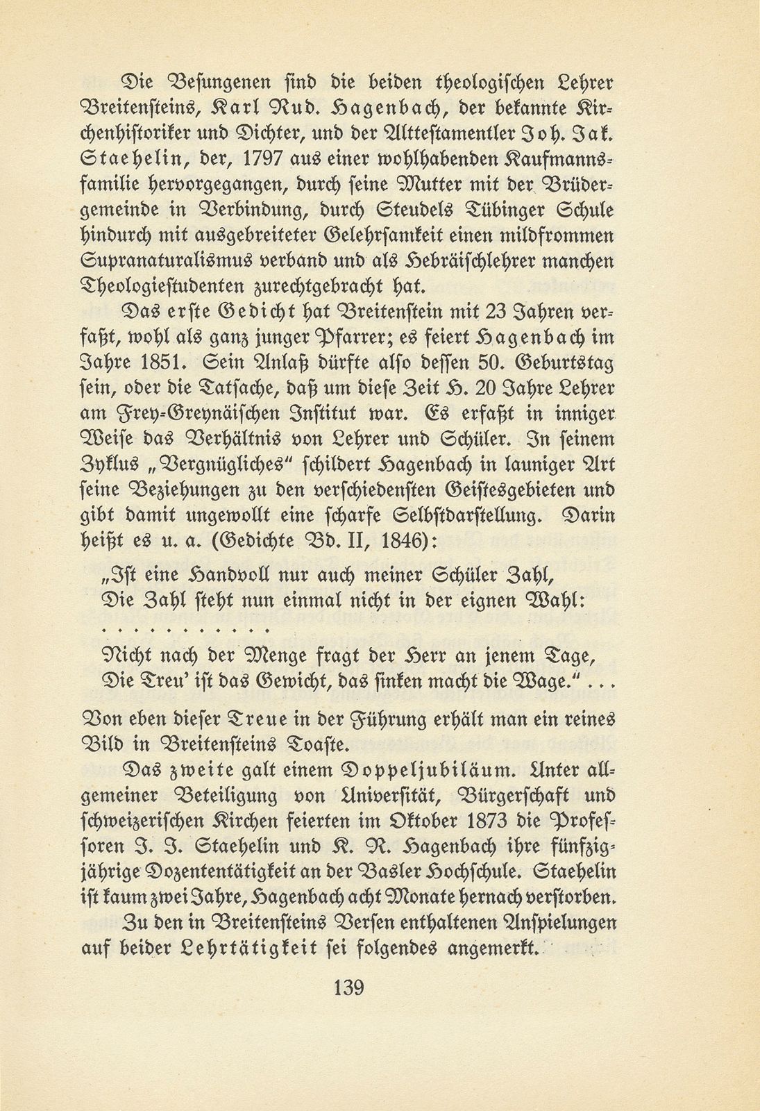 Zwei Gedichte Jonas Breitensteins. Aus dem handschriftlichen Nachlasse – Seite 2