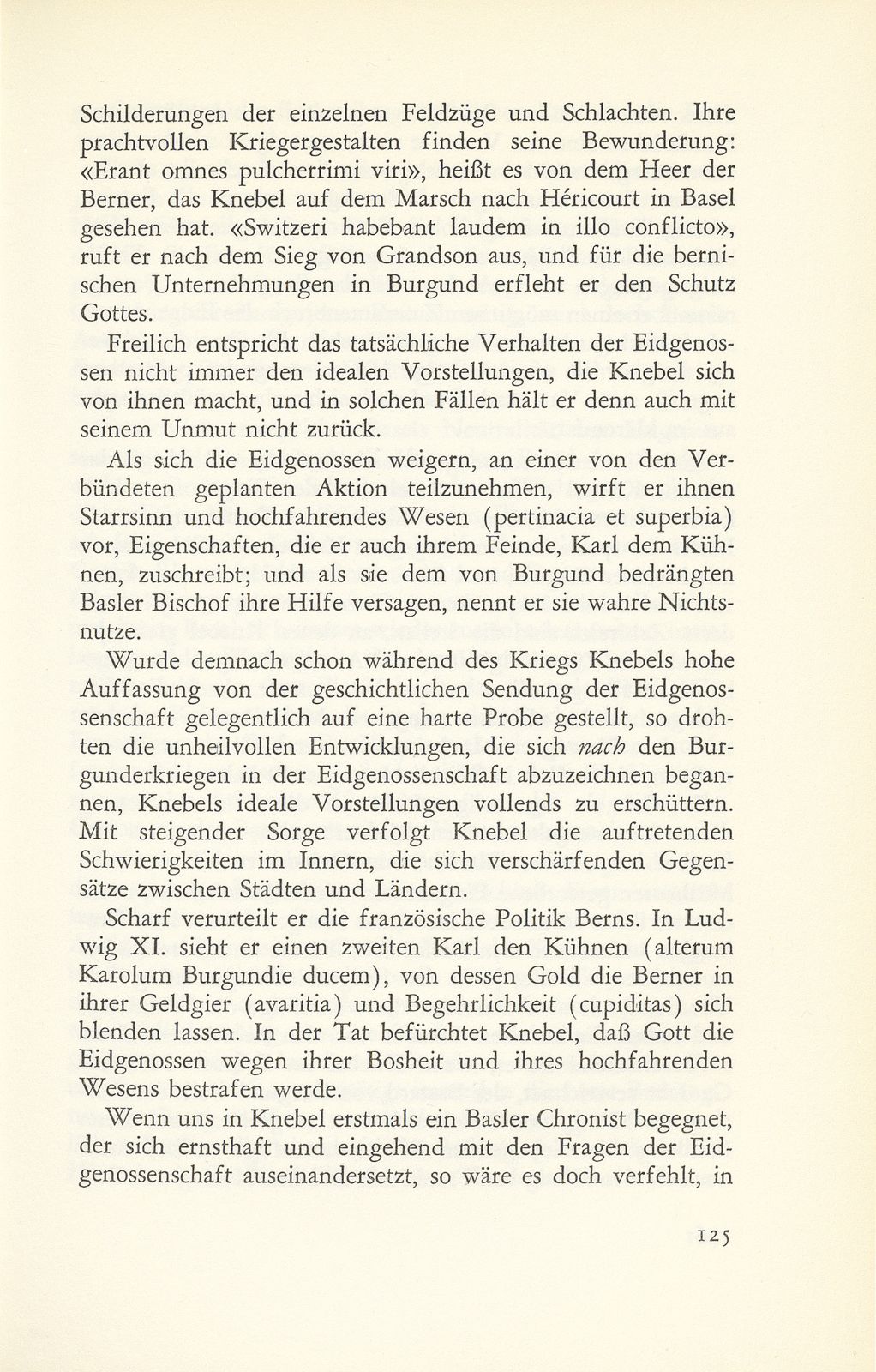 Die Eidgenossen im Urteil der baslerischen Geschichtsschreibung des 15. und 16. Jahrhunderts – Seite 9