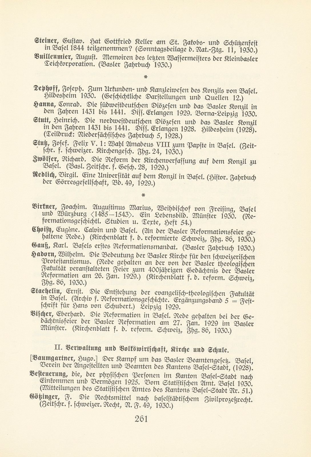 Basler Bibliographie 1930 – Seite 3