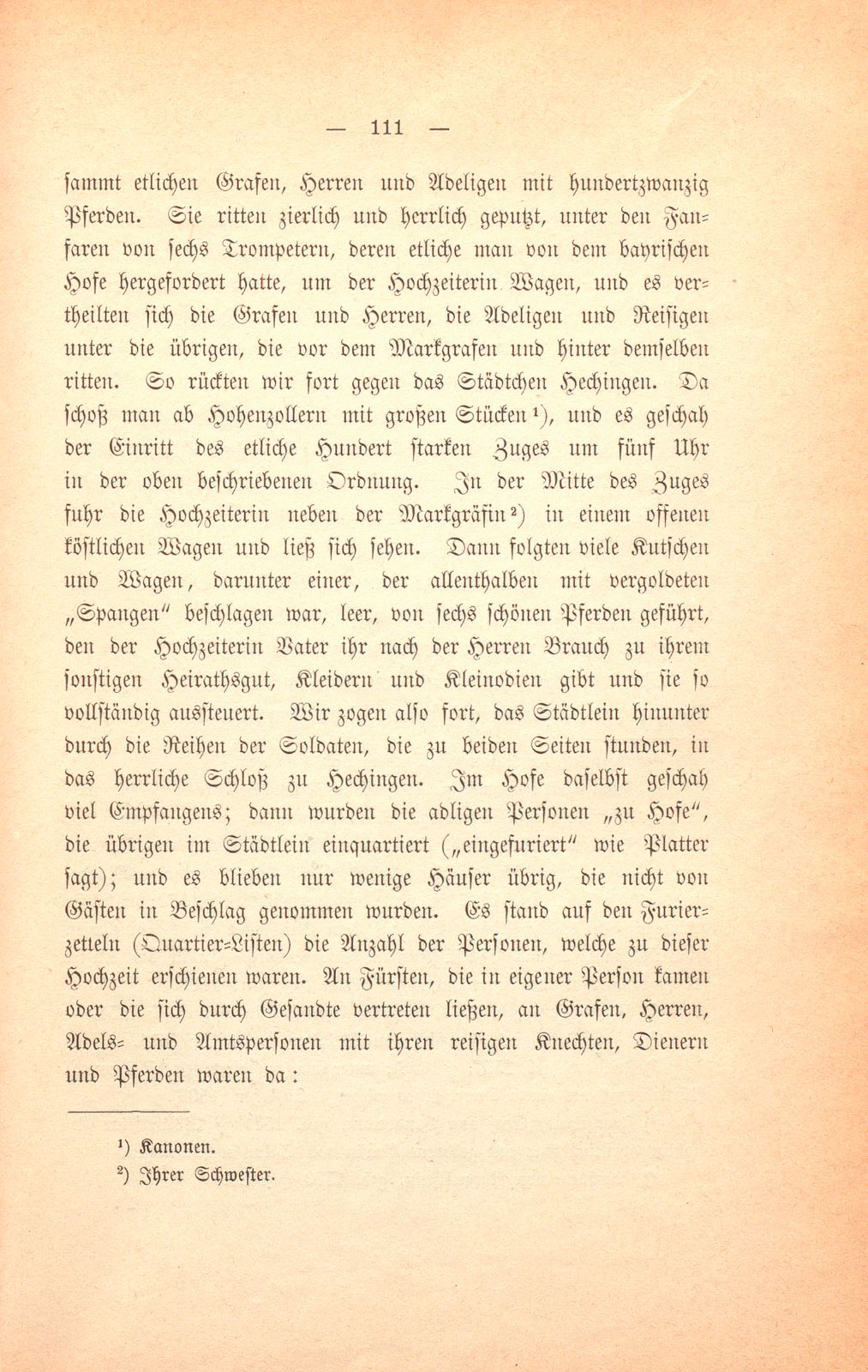 Felix Platters Schilderung der Reise des Markgrafen Georg Friedrich zu Baden und Hochberg – Seite 8