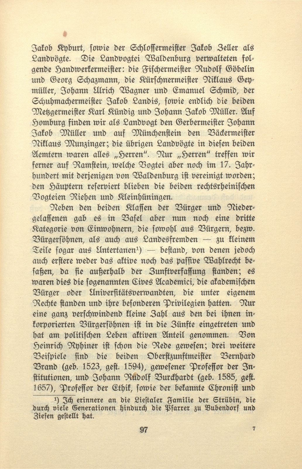 Stände und Verfassung in Basel vom 16. bis 18. Jahrhundert – Seite 28